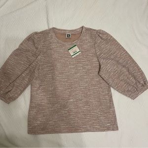 Anne Klein balloon sleeve top